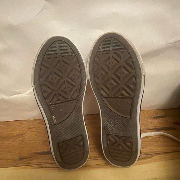 Cute Converse All Star Girls Pink Sneakers Size 12 - Picture 4 of 5